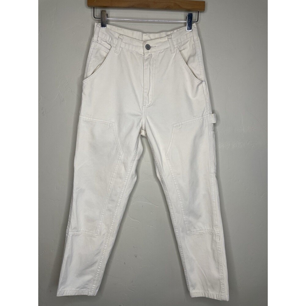 Brandy Melville / John Galt Y2K Carpenter - Cargo Pants Size Small Cream